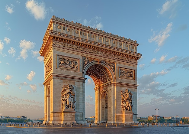 Arc de Triomphe Proudly on Champslyses