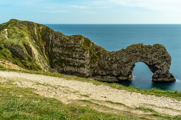 The arch of the rock