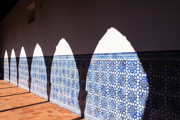 Arch Shadow at Azulejo Wall