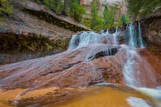 Archangel Falls, Zion National Park, Utah