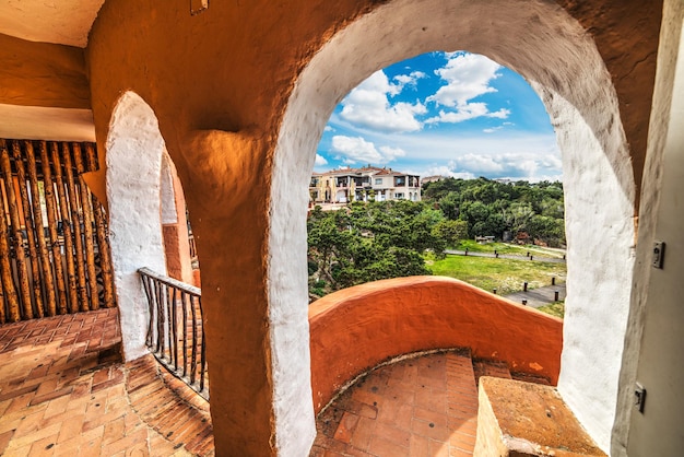 Arches in Porto Cervo Sardinia