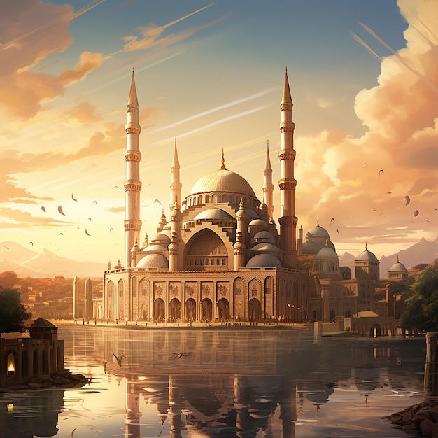 Architectural Splendor and Spiritual Reflection Exploring the Significance of The Mosque