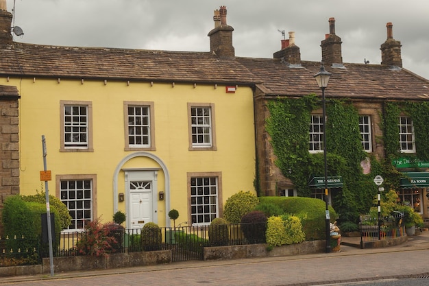 Architecture of houses in England York august 2022