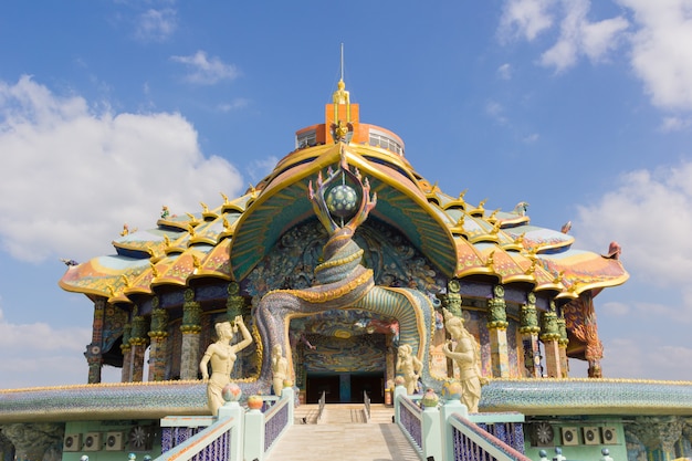 Architecture in Wat Ban Rai , Nakhon Ratchasima province, Thailand