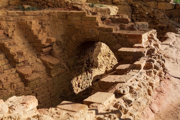 Archway of the Great kiln in Morgantina archaeological site