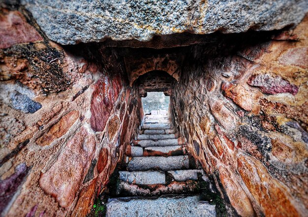 Photo archway of old building