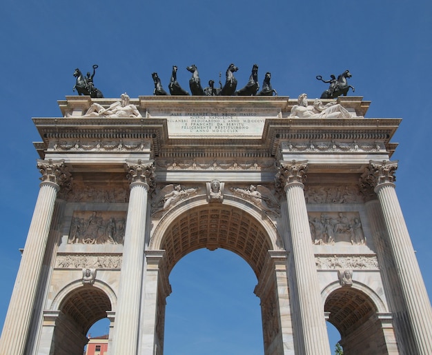 Arco della Pace, Milan