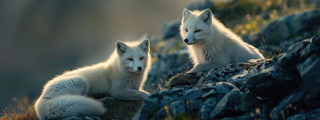 Arctic Fox in Natural Habitat