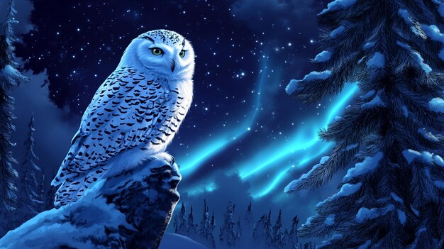 Arctic Snowy Owl