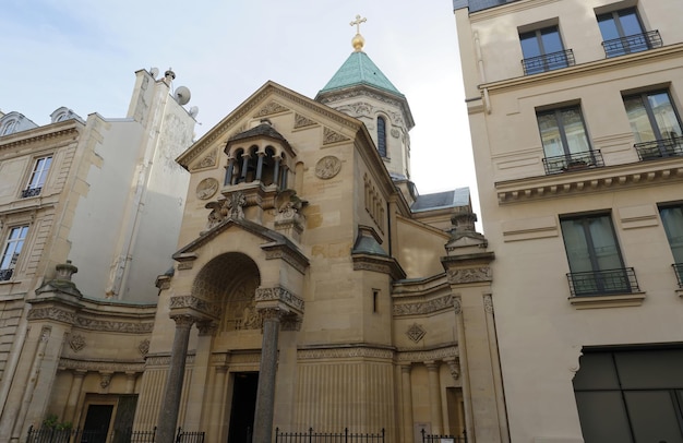 The Armenian Apostolic Cathedral in Paris is located at Rue JeanGoujon in the 8th arrondissement of Paris France