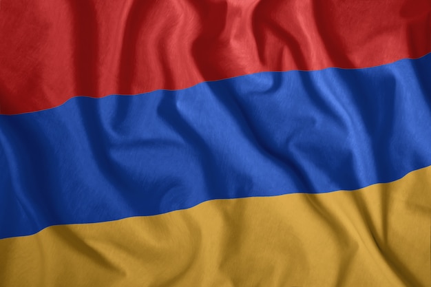 The Armenian flag