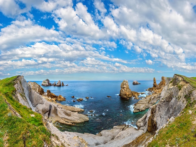 Arnia Beach coastline landscape