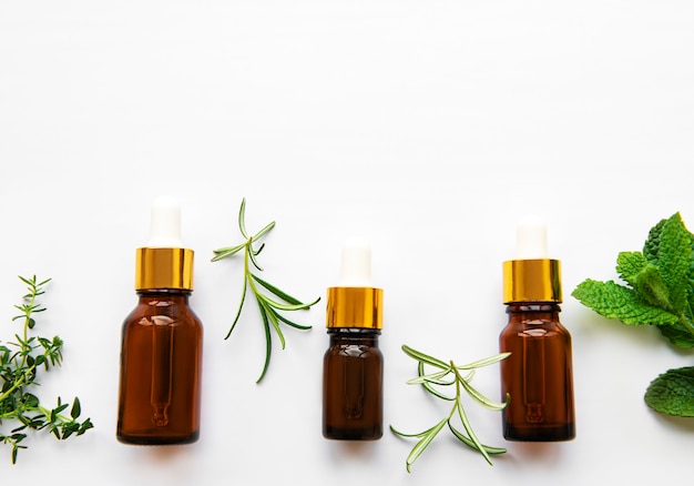 Aroma oil with herbs