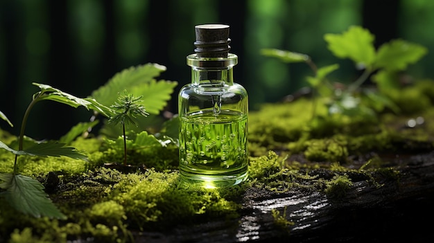 aromatherapy oil HD 8K wallpaper Stock Photographic Image