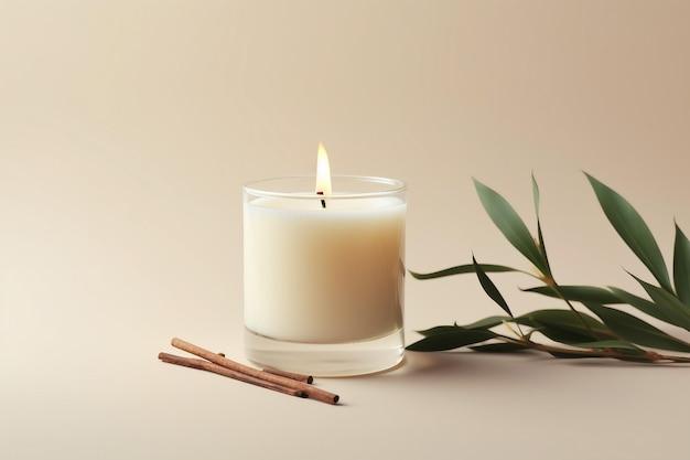 Aromatherapy Vanilla Candle