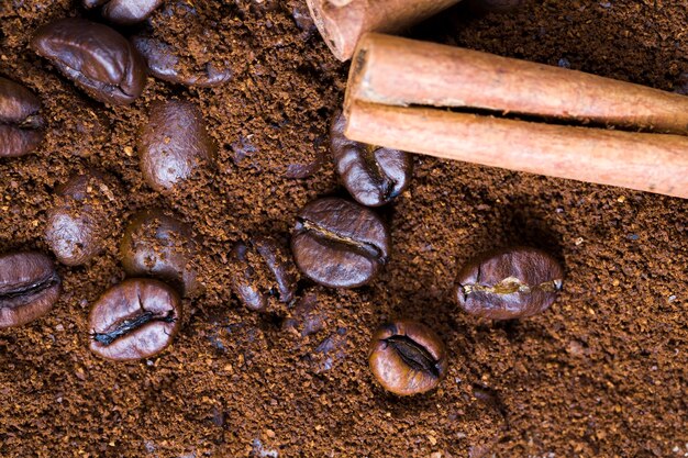 Aromatic coffee beans