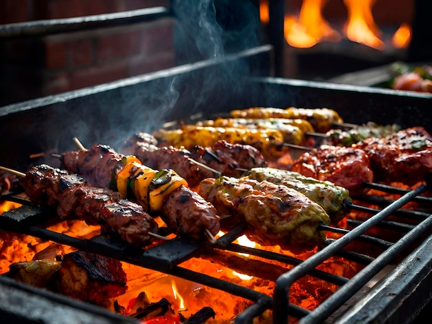 The aromatic spices and slowcooked meats in Indian BBQ such as tandoori and kebabs