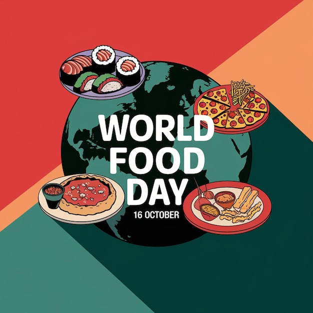 Photo around the world in plates world food day photo album