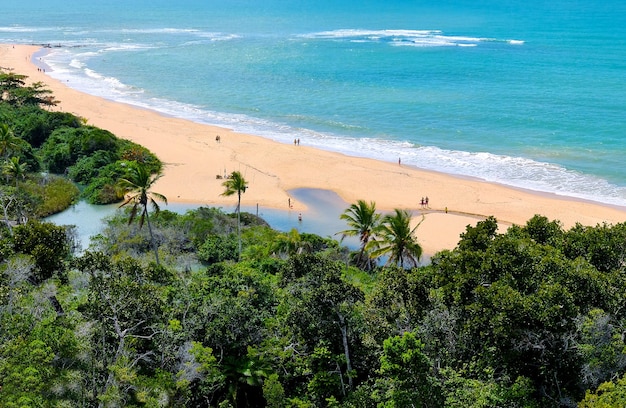 Arraial d'Ajuda is a district of the Brazilian municipality of Porto Seguro, on the coast of the state of Bahia.