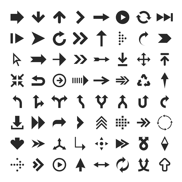 Arrow icons