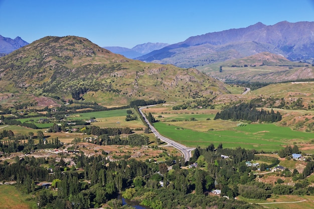 Arrowtown village is ancient town , New Zealand