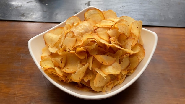 Art of cassava chips