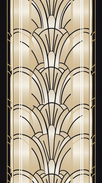 Photo art deco palace wallpaper gate home decor