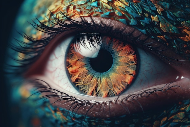 Art fantasy eye Generate Ai