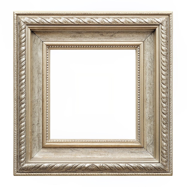 Art frame Isolated on white background