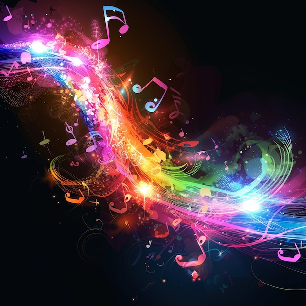 The Art of Music Lovers Music Abstract