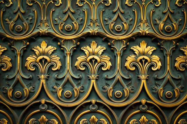 Art Nouveau background patterns using monograms