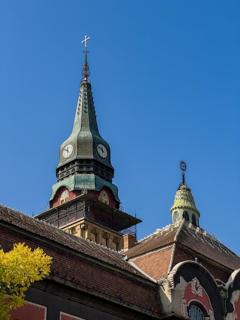 Art nouveau city hall subotica vojvodina serbia