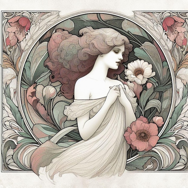 Art Nouveau women