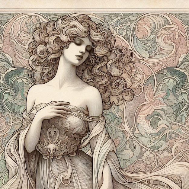 Art Nouveau women