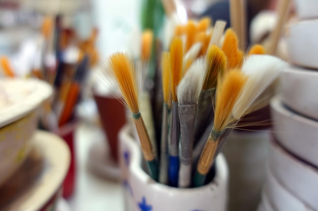 Art Object Paint Brush Equipment