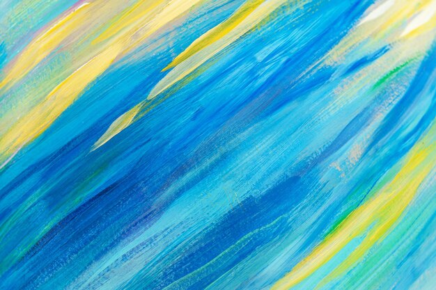 Art paint background of bright multi coloured