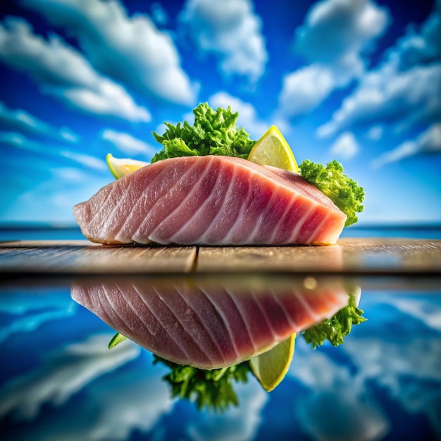 Artfully Plated Tuna Cuts and Gourmet Creations A Fine Dining Collection of Fresh Tuna