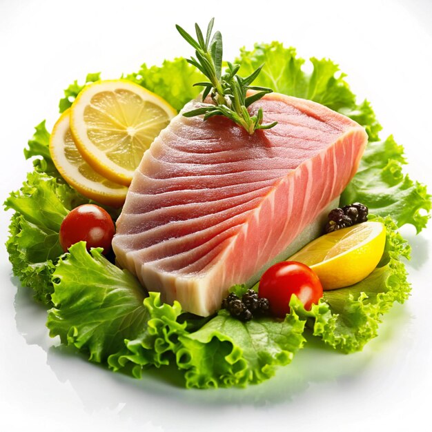 Artfully Plated Tuna Cuts and Gourmet Creations A Fine Dining Collection of Fresh Tuna