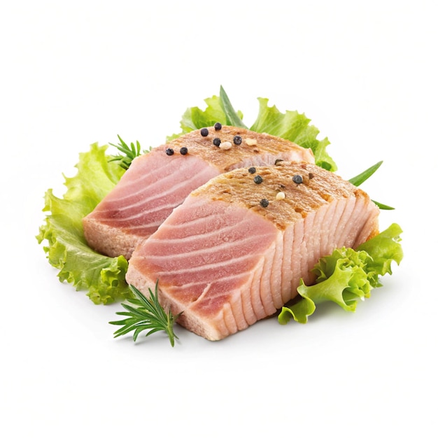 Artfully Plated Tuna Cuts and Gourmet Creations A Fine Dining Collection of Fresh Tuna