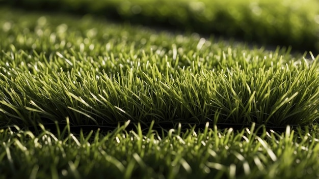 Photo artificial green grass