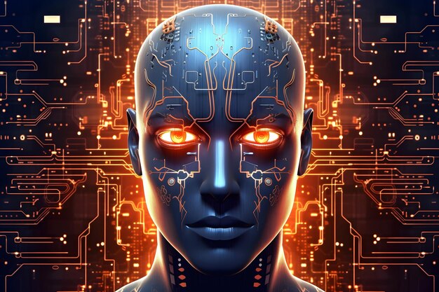 artificial intelligence abstract background the future of artificial intelligence generative ai