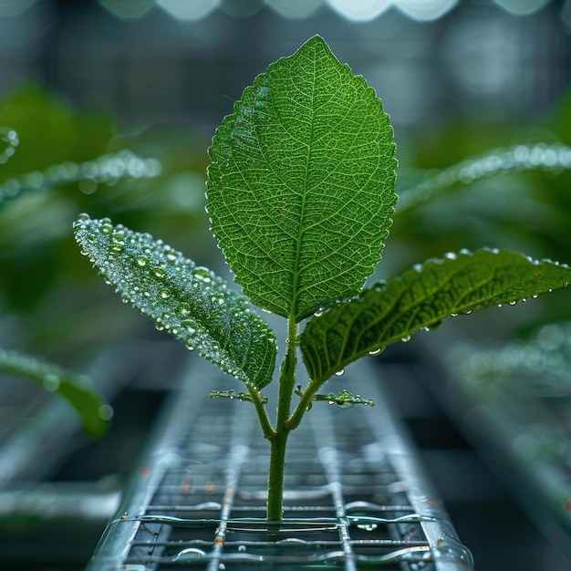 Photo artificial leaf producing clean biofuel