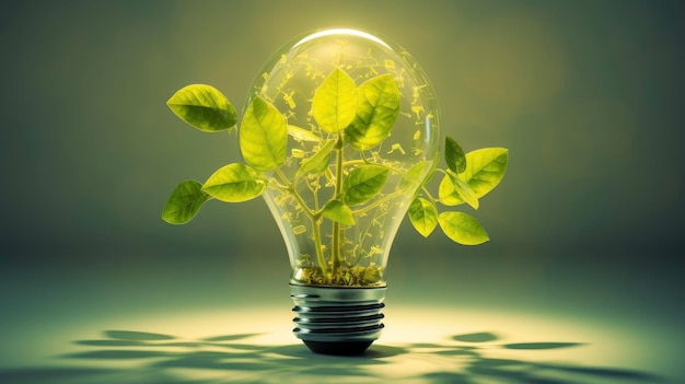 Artificial photosynthesis advanced technology innovative light harvesting devices clean energy sustainable future Created with Generative AI technology