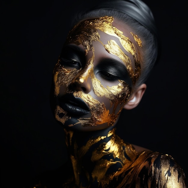 Artistic Expressions Celebrating Diversity and Beauty Through Makeup and Portraits