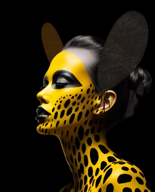 Artistic Expressions Celebrating Diversity and Beauty Through Makeup and Portraits