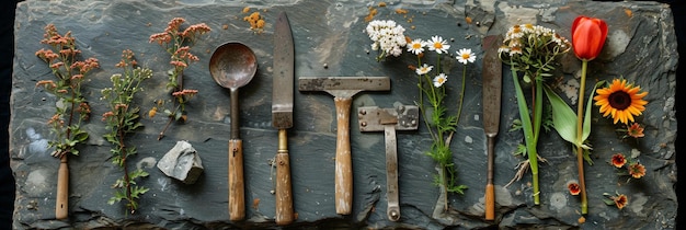 Artistic Gardening Display