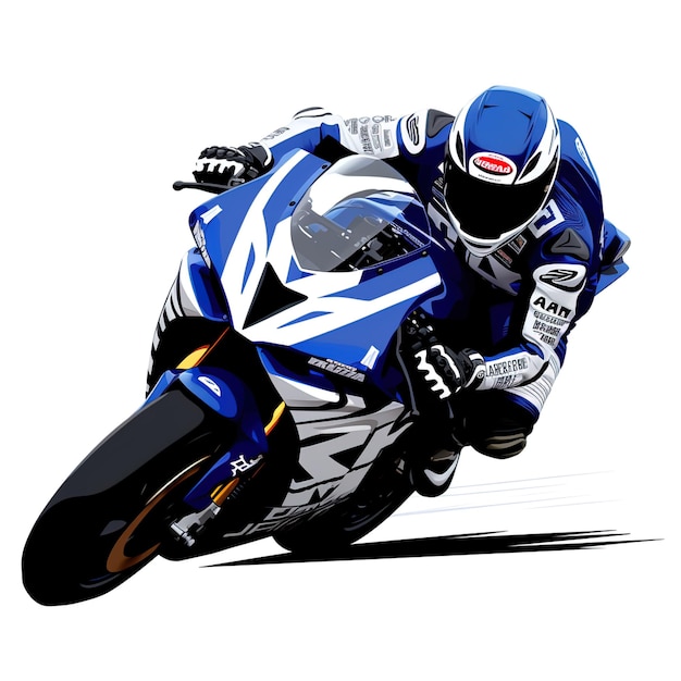 Artistic Masterpiece of Racing Motorcycle