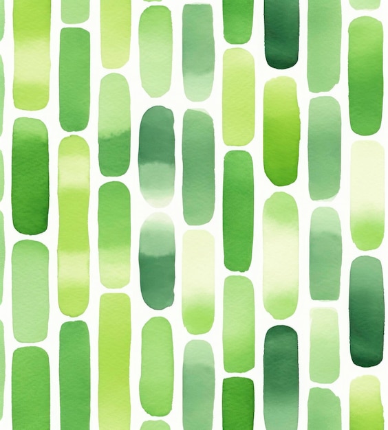 artistic watercolor designs with green color theme background in the style of dotted multiple bold lines playful shape