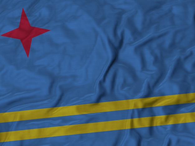 Aruba flag