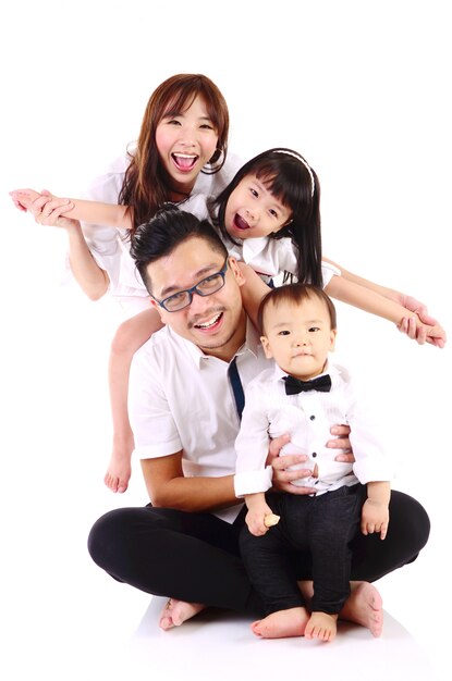 Asian family